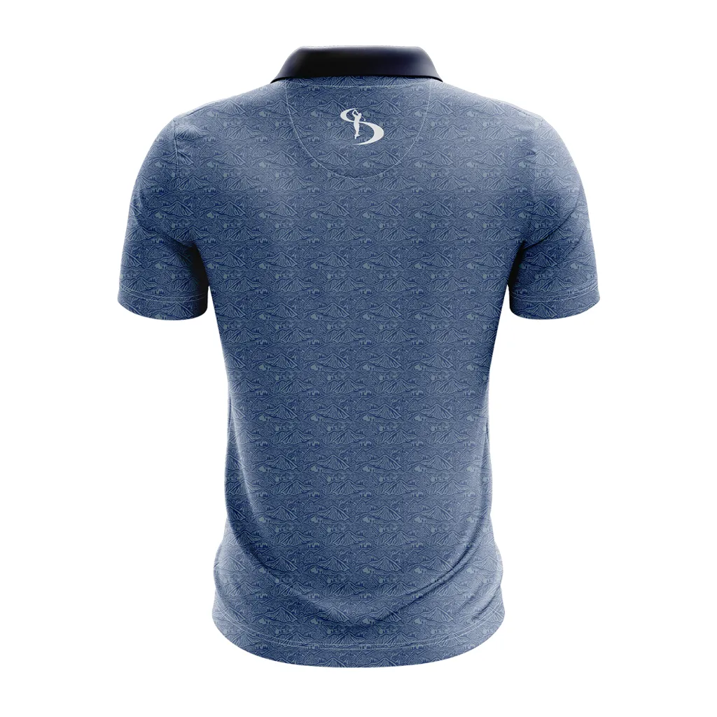 Blue Highlands polo Back.webp