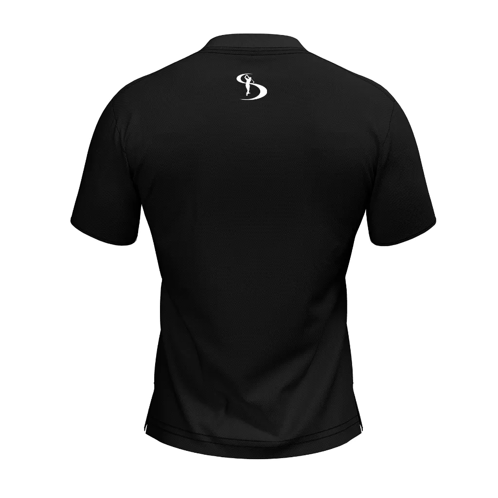 Stromberg Classic Swing Men’s Polo Black (Back).webp
