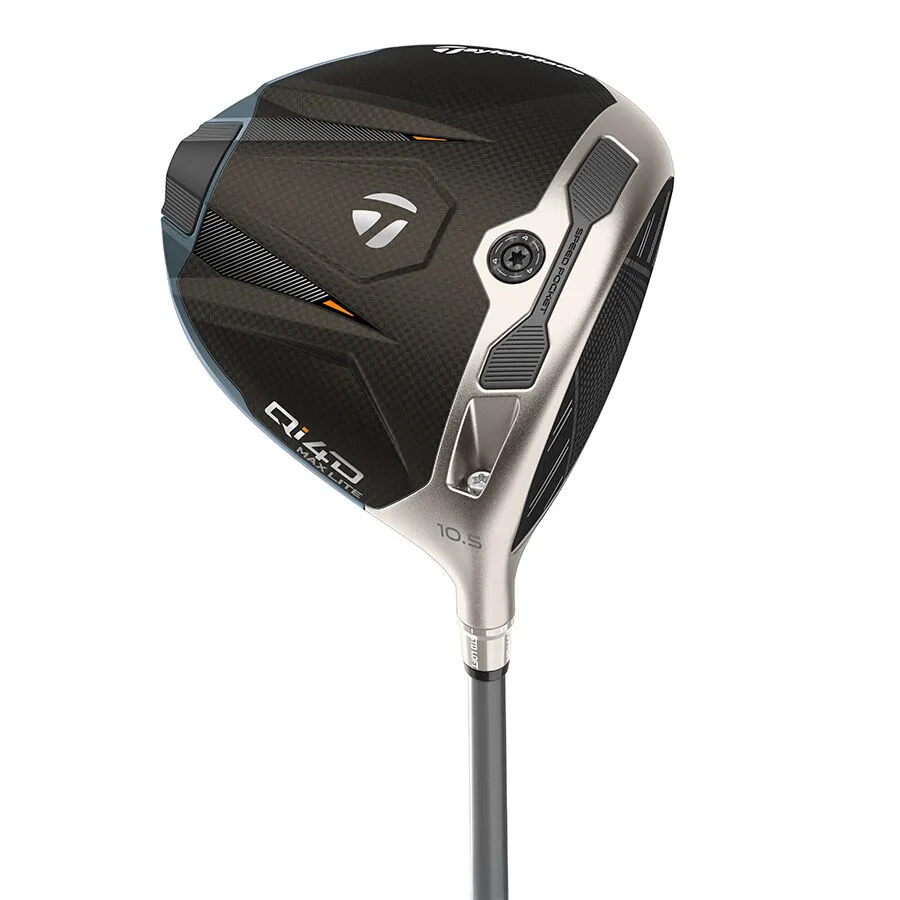 Taylormade Qi4D Max Lite Driver (Stiff, 10, Left Hand)