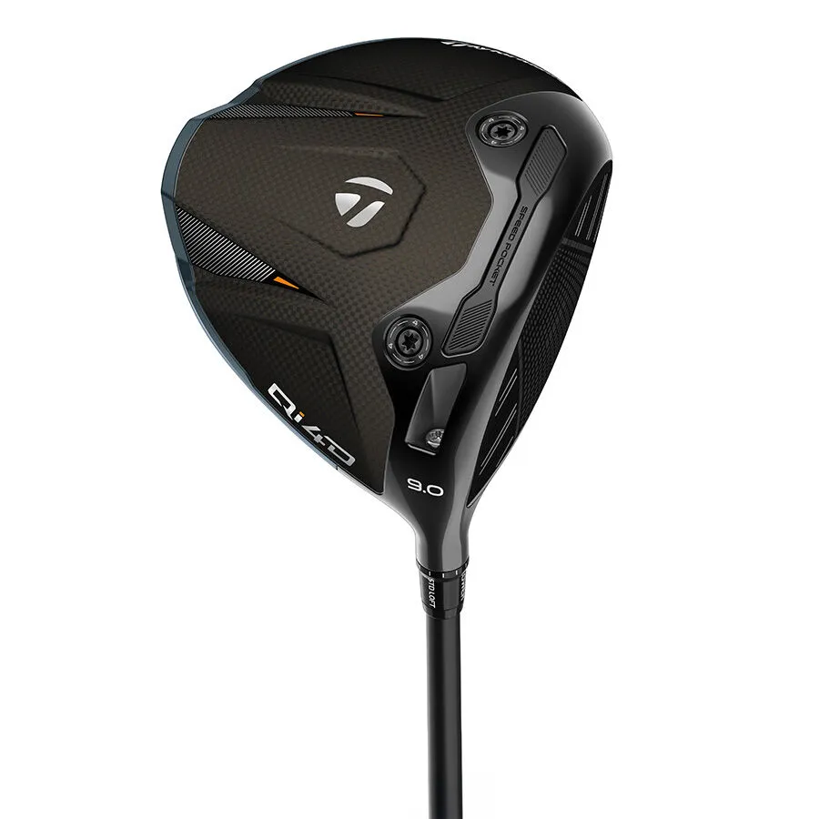 Taylormade Qi4D Driver (10, X-Stiff, Left Hand, REAX MR60 Blue)