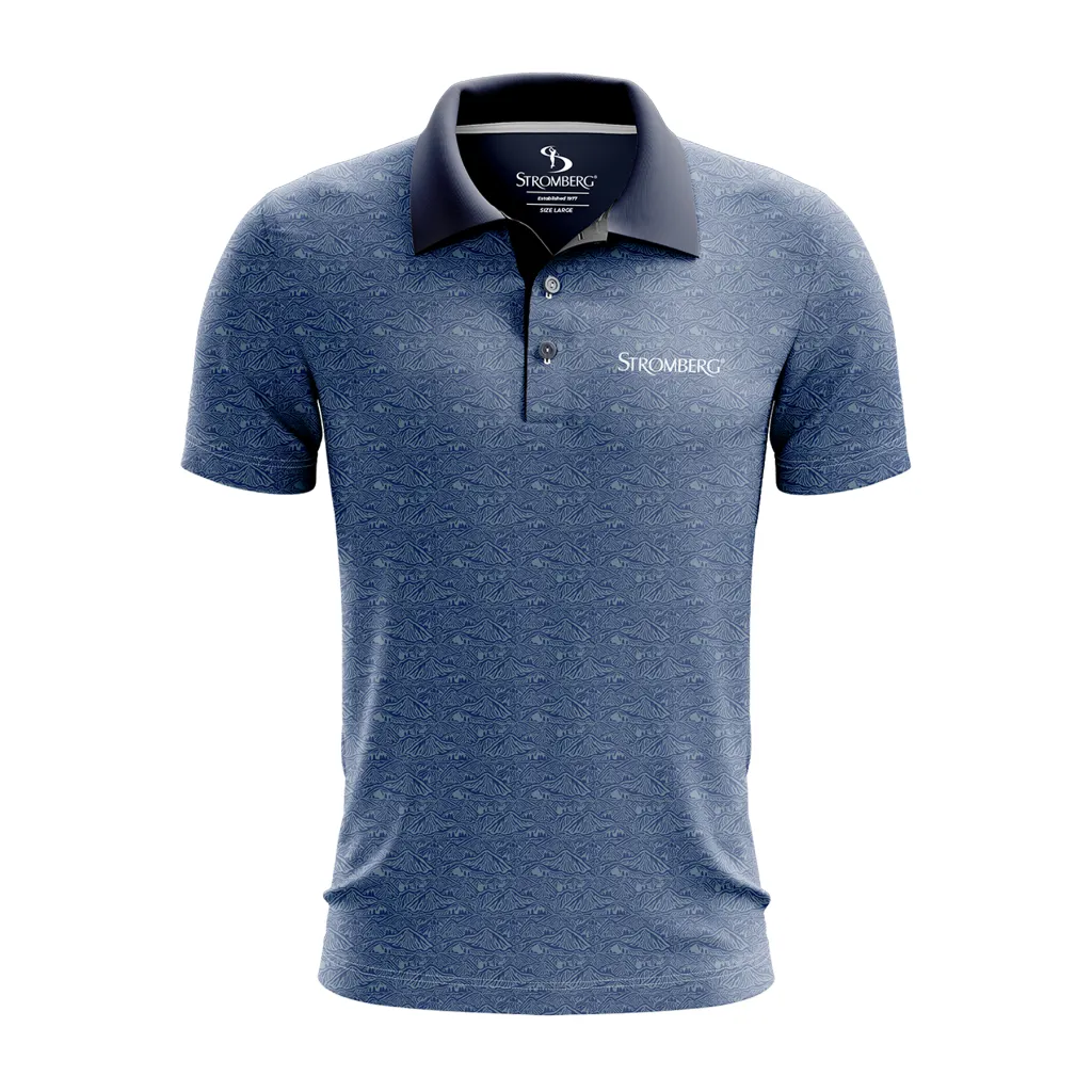 Stromberg Blue Highlands Polo (Small)